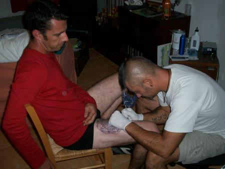 m�me pas mal, tr�s courageux BOB . . .